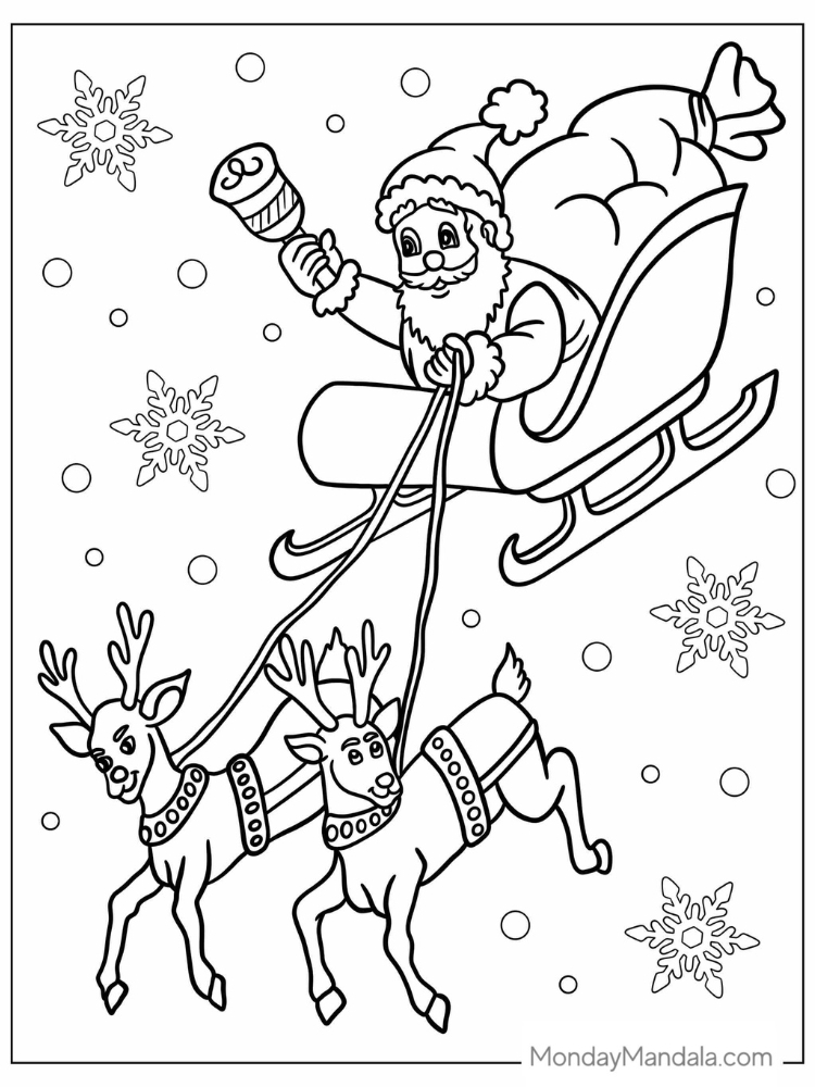 Ông già noel tô màu (12)