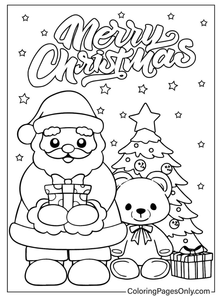 Ông già noel tô màu (34)