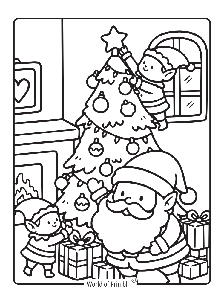 Ông già noel tô màu (36)