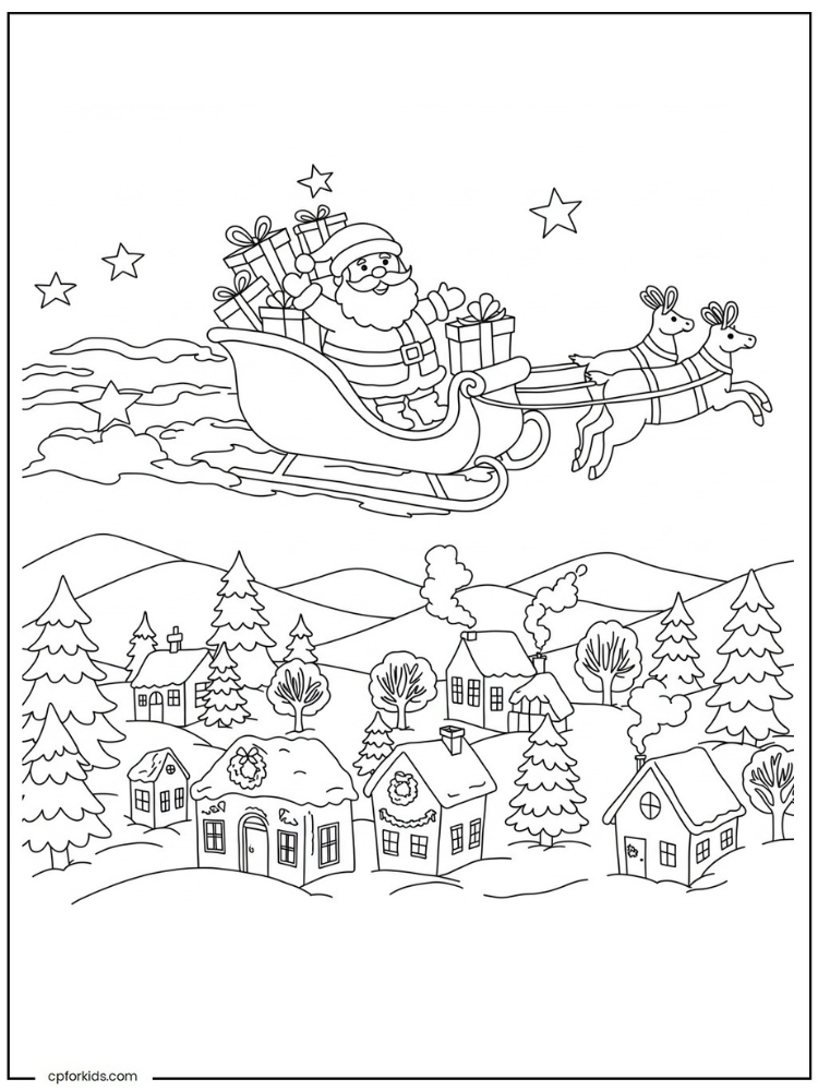 Ông già noel tô màu (42)