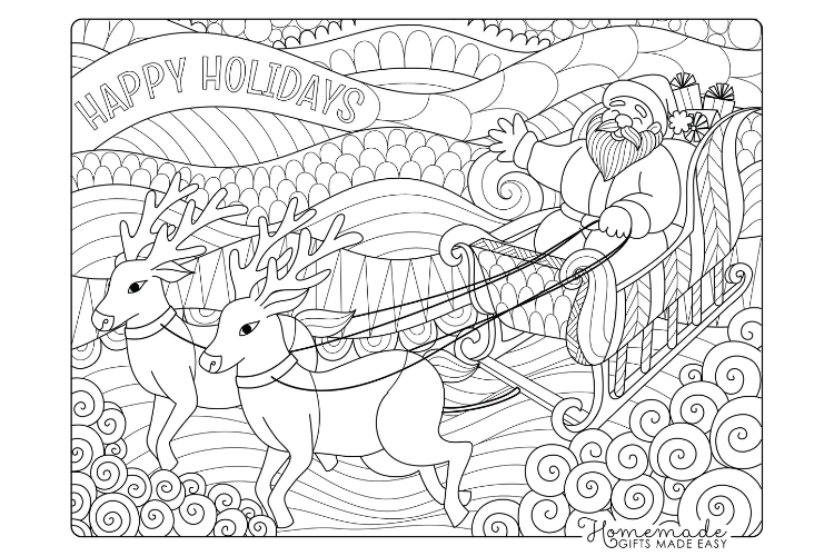 Ông già noel tô màu (44)