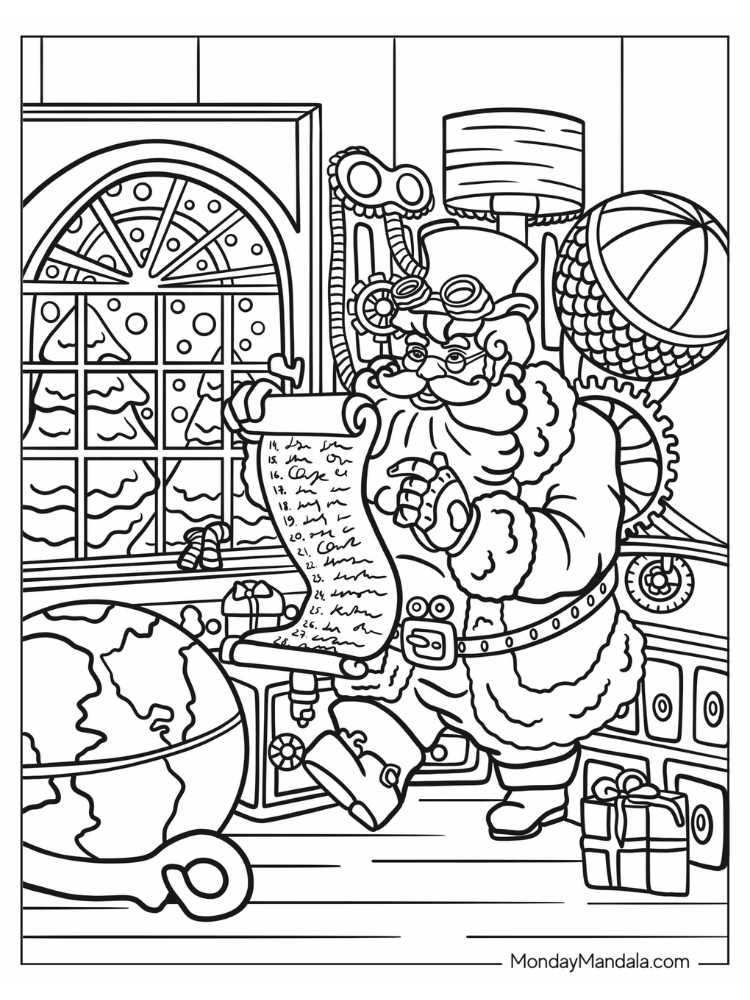 Ông già noel tô màu (49)