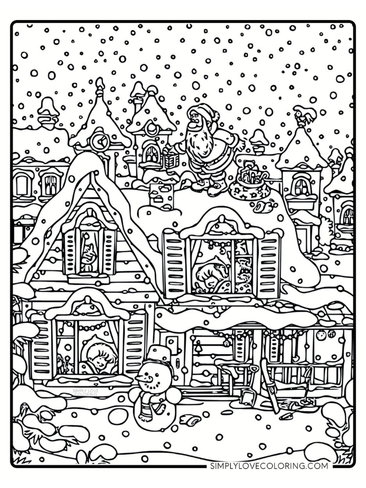 Ông già noel tô màu (50)