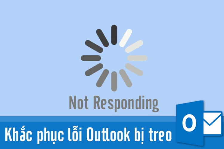 Outlook bị treo 3