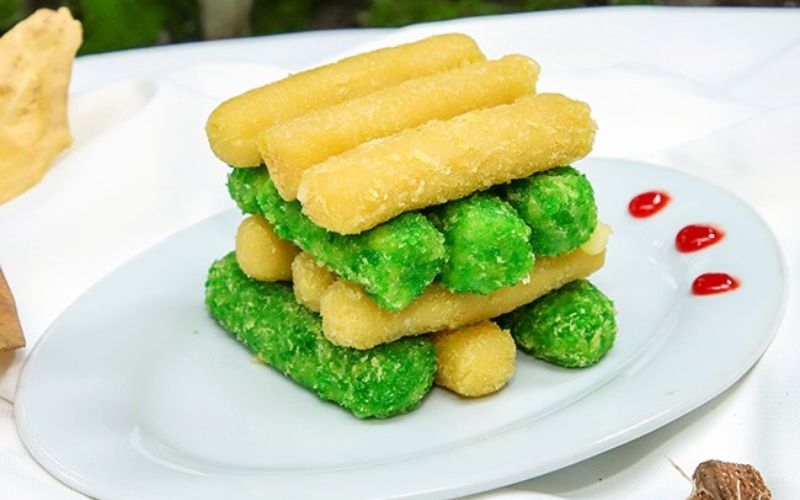 quy trình làm nên 1 cây phô mai que cốm ngon