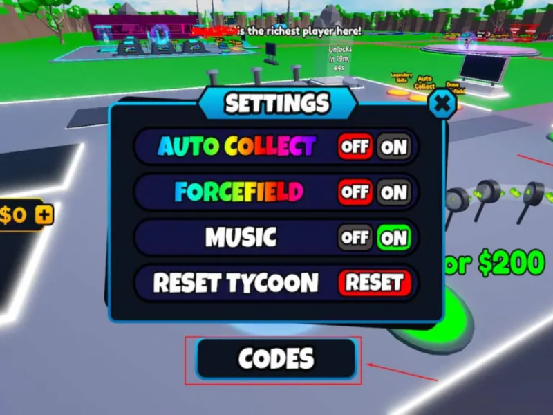 Code Power Fighting Tycoon (ảnh 1)