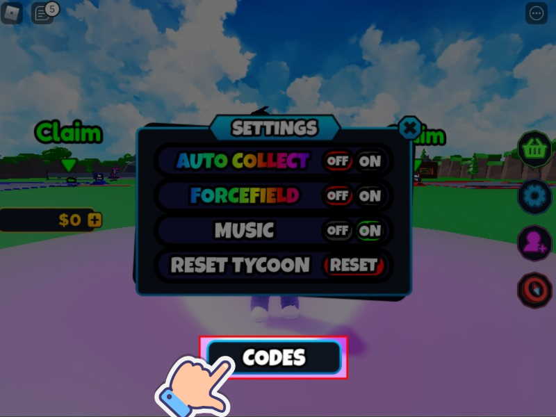 Code Power Fighting Tycoon (ảnh 4)