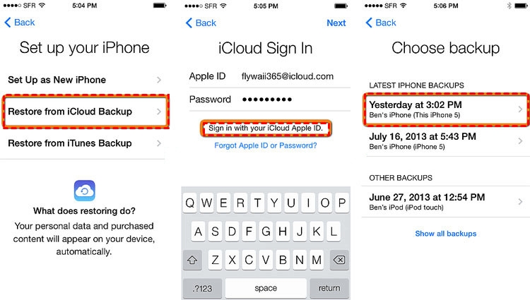 cách lấy lại ảnh trên iCloud khi mất điện thoại - ảnh 5