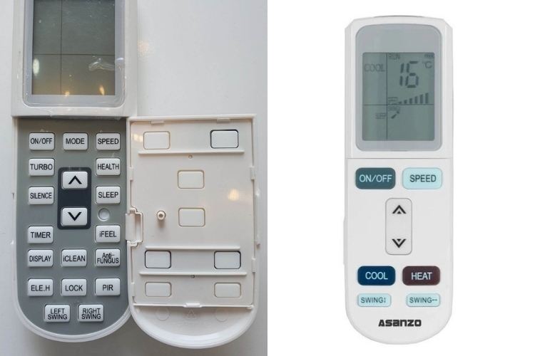 Remote máy lạnh Asanzo (1)