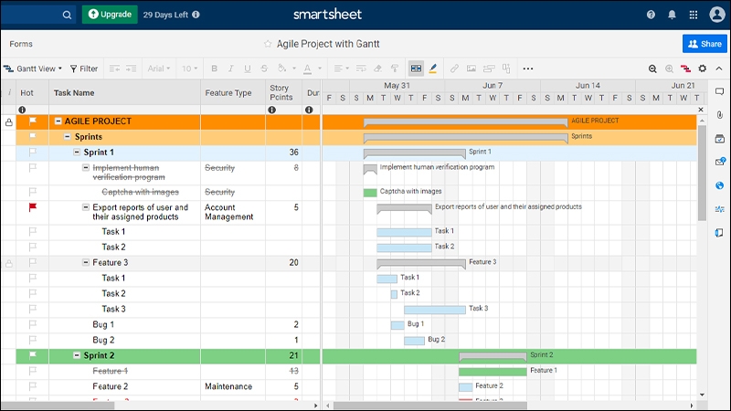 Smartsheet 10