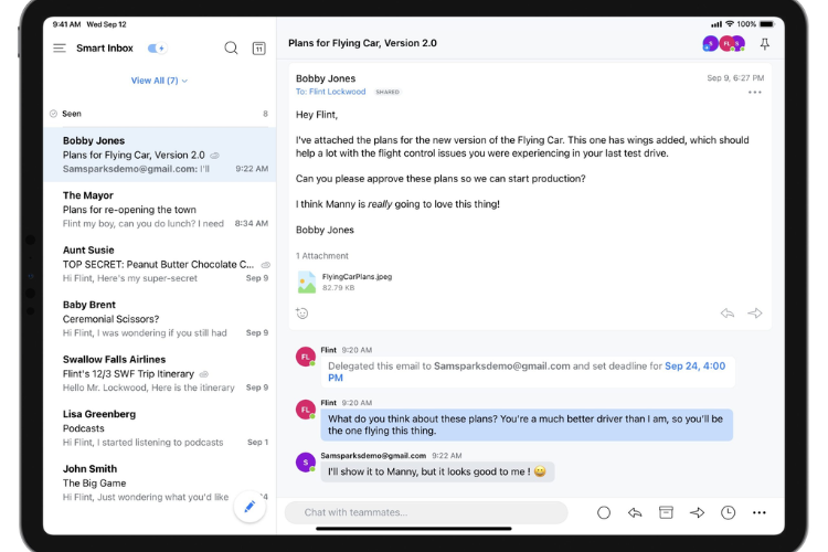 Soạn email trong Mail trên iPad 4