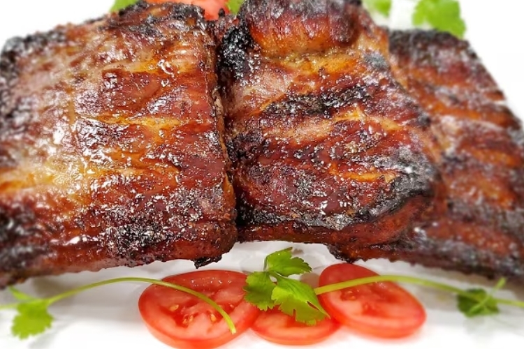 Sườn nướng mật ong bằng lò nướng (5)