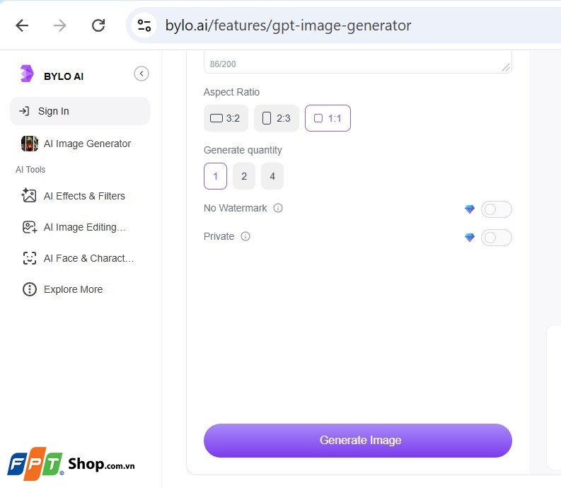 tạo ảnh chibi bằng ai ảnh 11