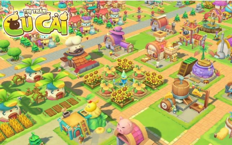 Tổng quan về game thị trấn củ cải