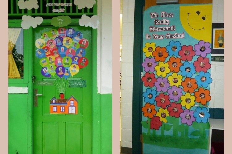 Trang trí cửa lớp mầm non (11)