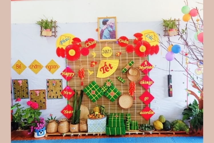 Trang trí cửa lớp mầm non (14)