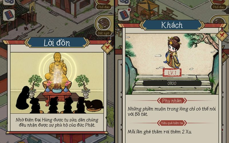 Tương tác với khách hàng npc