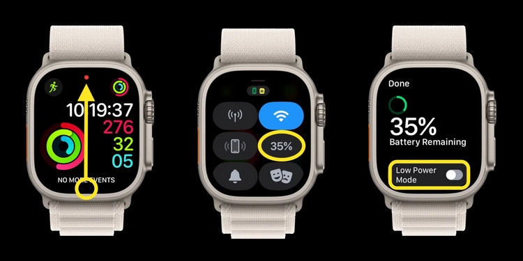 Chế độ tiết kiệm pin của Apple Watch Series 9 - ảnh 2