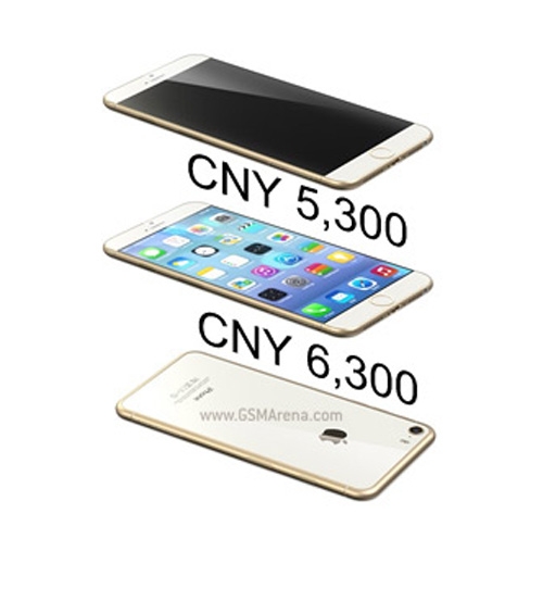 Giá bán dự đoán của iPhone 6  