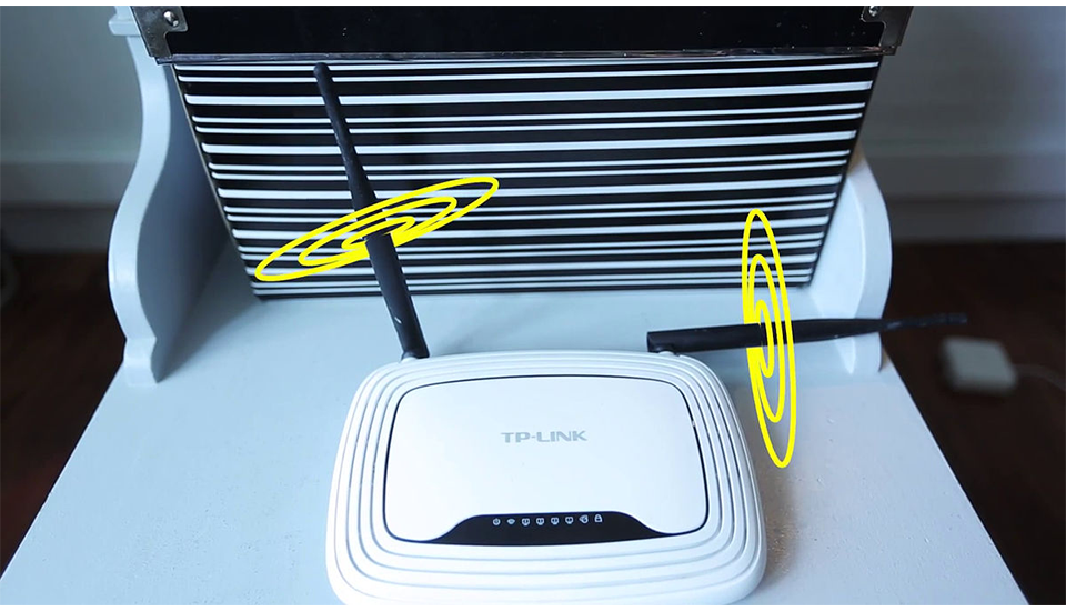Phương pháp tăng cường sóng Wifi Điều chỉnh lại hướng của các Anten