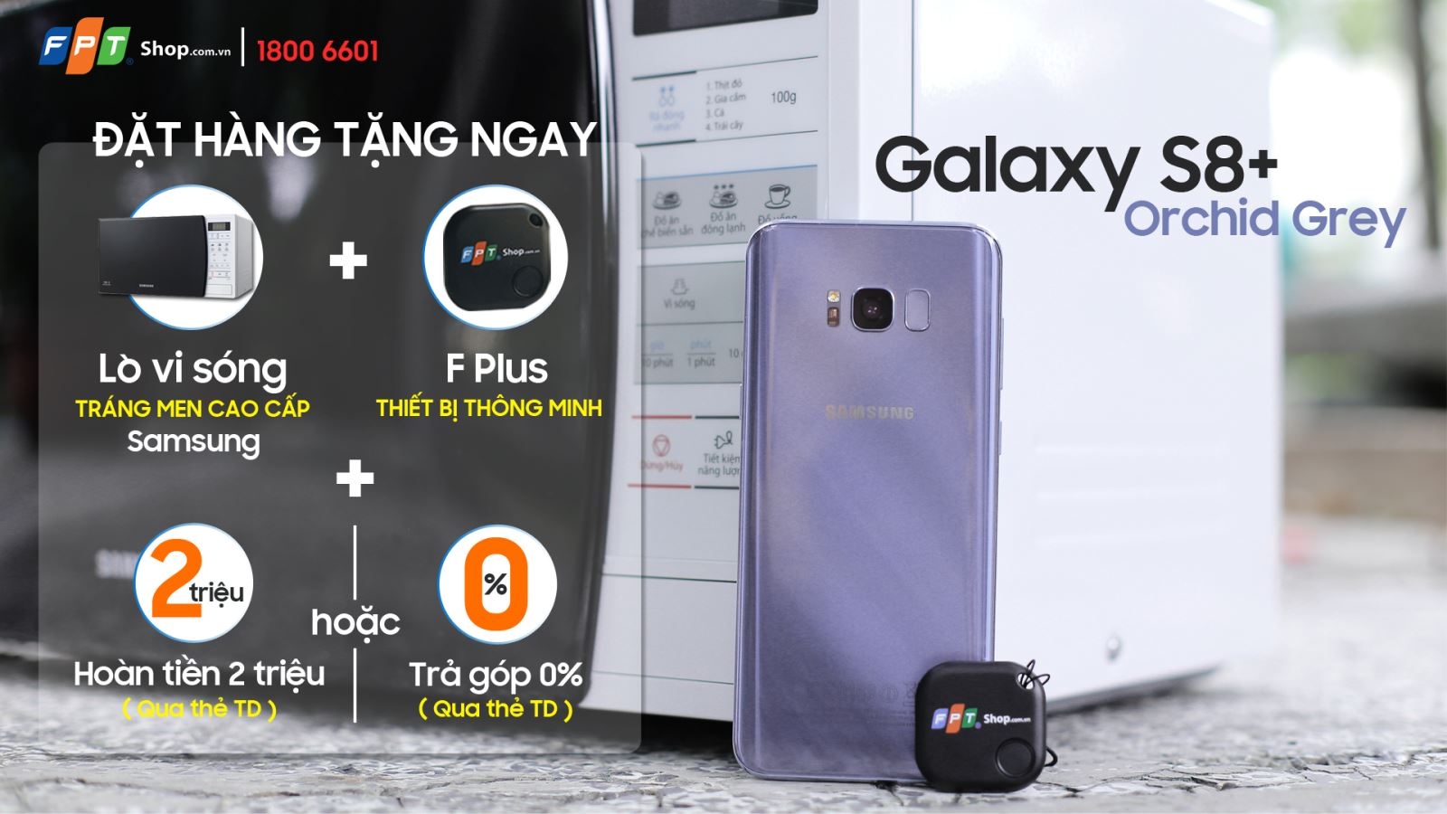 Galaxy S8+ Orchid Gray