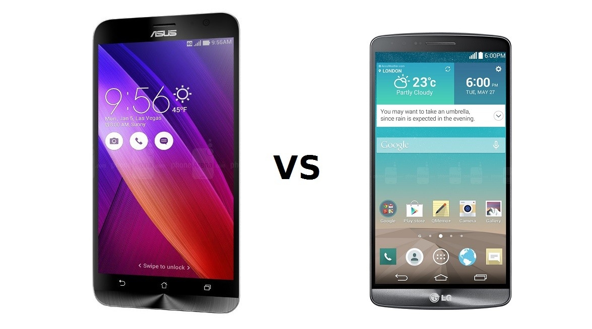 Zenfone 2 và LG G3
