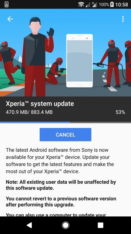 Sony Xperia XA1, XA1 Ultra và XA1 Plus nhận bản cập nhật Android Oreo