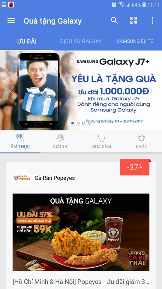 Ưu đãi khủng dành cho tín đồ Galaxy khi mua Galaxy J7+ camera kép