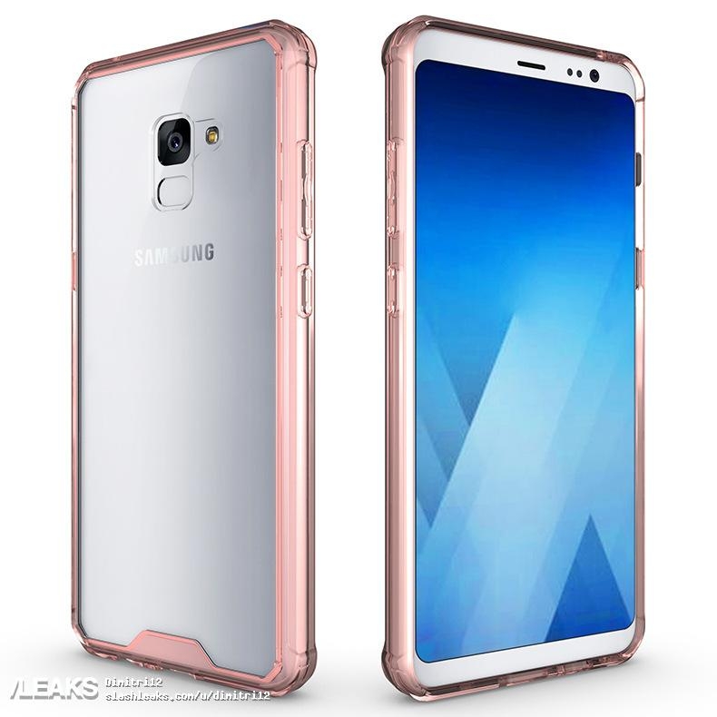 Galaxy A7 2018 với màn hình vô cực lộ nhiều ảnh render đẹp mắt
