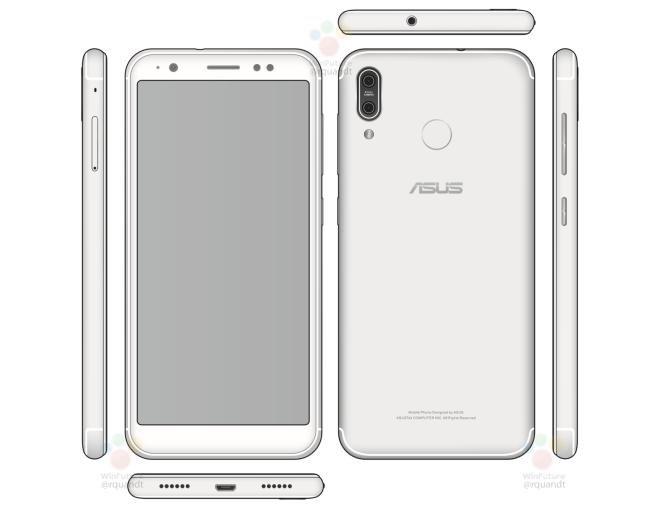 ZenFone 5 xuất hiện với màn hình 18:9, camera kép giống iPhone X