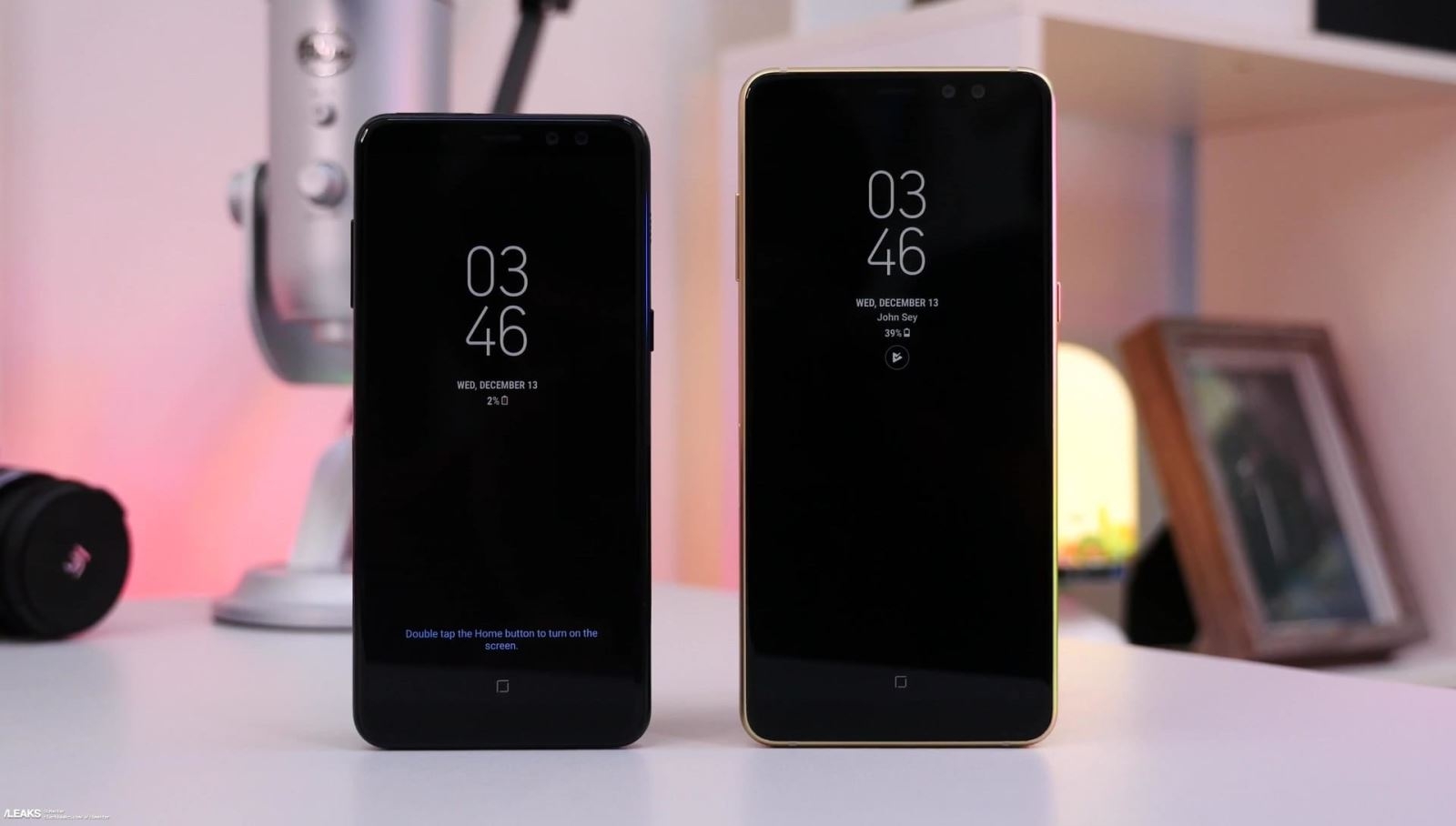Bất ngờ xuất hiện nhiều hình ảnh trên tay Galaxy A8, Galaxy A8 Plus 2018