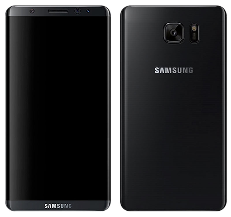 Galaxy S8 bỗng dưng xuất hiện cực đẹp với màn hình cong, bỏ nút Home vật lý
