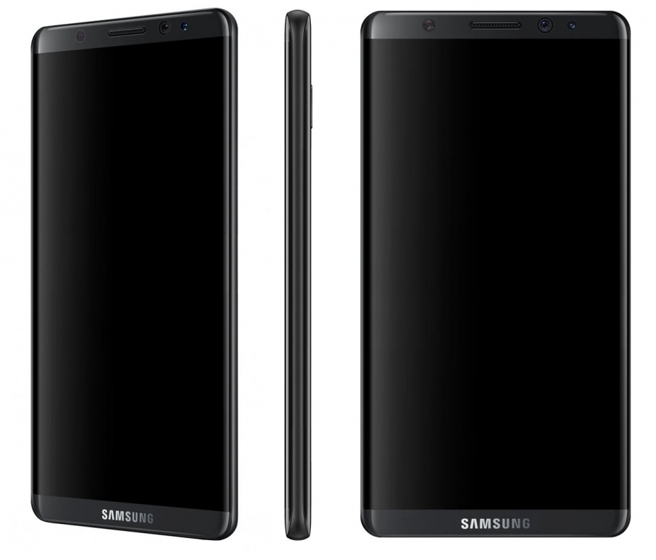 Galaxy S8 bỗng dưng xuất hiện cực đẹp với màn hình cong, bỏ nút Home vật lý