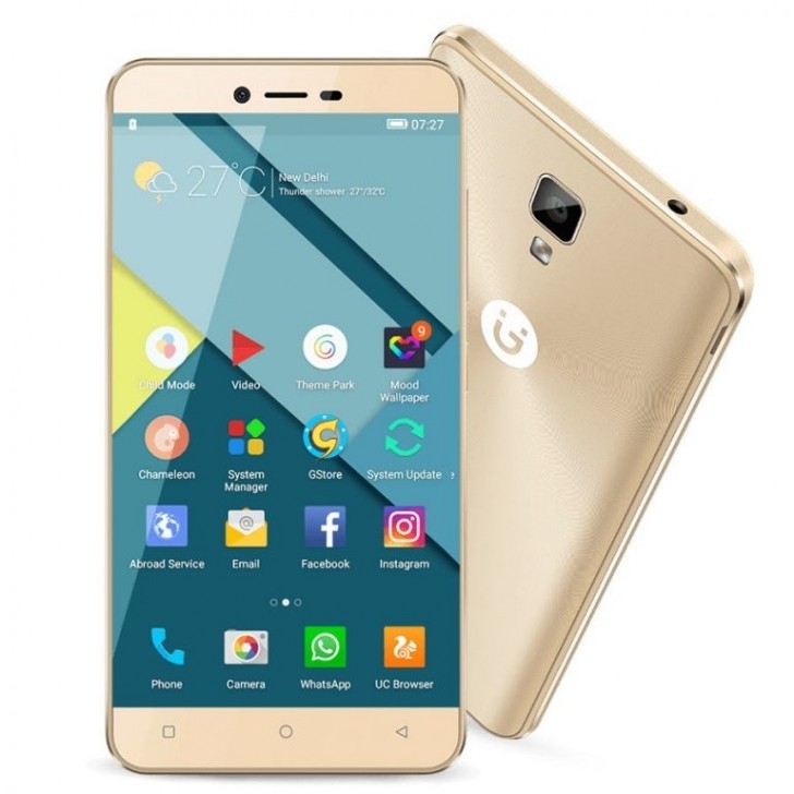 Gionee P7 ra mắt với thiết kế mặt sau như Galaxy S7