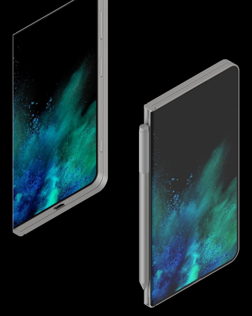 Khó cưỡng với mẫu thiết kế Microsoft Surface Note 2 màn hình độc đáo