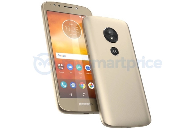 Moto E5 xuất hiện với cảm biến vân tay mặt sau