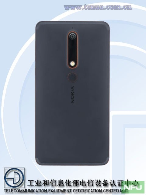 Nokia 6 2018 lần đầu xuất hiện rõ nét với màn hình 18:9 tràn cạnh, đúng như mong đợi