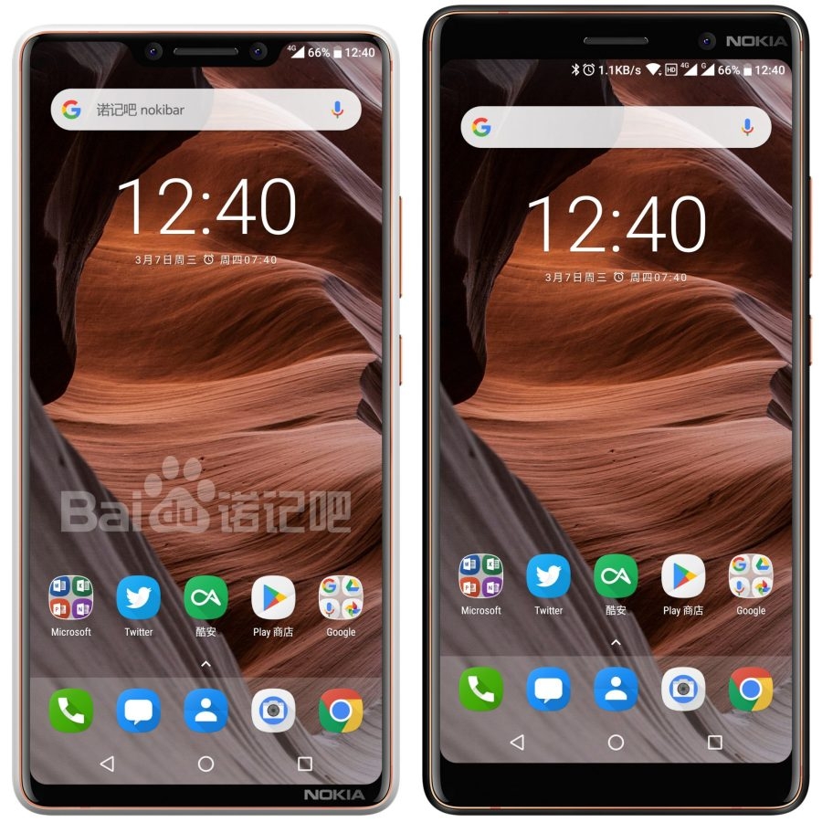 Nokia 9 bất ngờ xuất hiện với notch tai thỏ như iPhone X Nokia 9 bất ngờ xuất hiện với notch tai thỏ như iPhone X