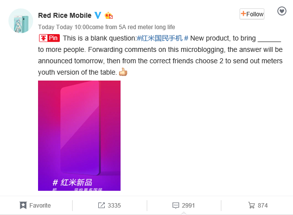 Xiaomi Redmi Note 5 màn hình tràn cạnh xuất hiện trên poster mới Xiaomi Redmi Note 5 màn hình tràn cạnh xuất hiện trên poster mới