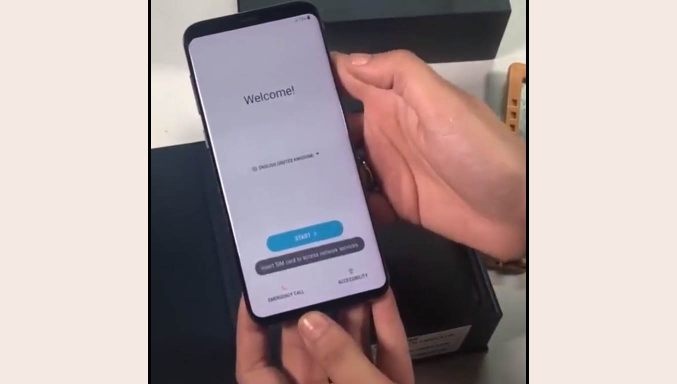 Galaxy S9 bất ngờ xuất hiện trên tay người dùng với viền cạnh siêu mỏng