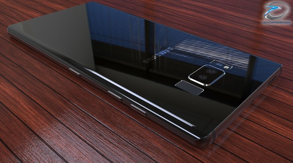 Ngẩn ngơ trước vẻ đẹp của Galaxy Note 8 màn hình 4K, camera kép, RAM 6GB