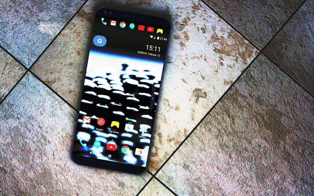 Xuất hiện mẫu thiết kế HTC Ocean đẹp không tỳ vết, màn hình 4K cùng pin 7.500 mAh