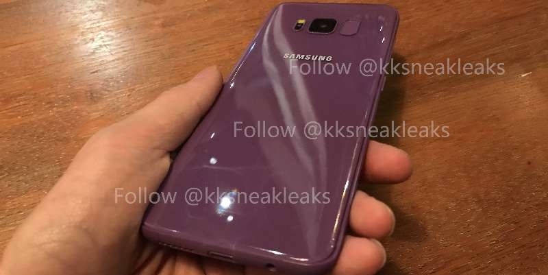 Lộ diện phiên bản Galaxy S8 màu tím cực kỳ cuốn hút