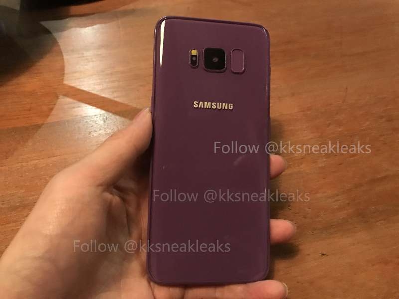 Lộ diện phiên bản Galaxy S8 màu tím cực kỳ cuốn hút
