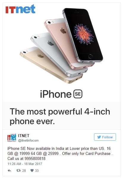 iPhone SE tại Ấn Độ giảm giá mạnh mẽ, Việt Nam sẽ không còn xa