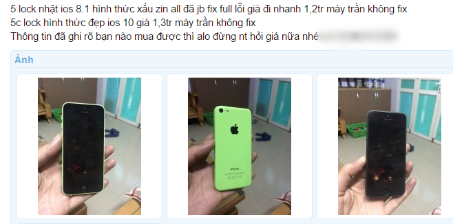 iPhone 5C giá “giật mình” chỉ 1,2 triệu đồng tràn về Việt Nam iPhone 5C giá “giật mình” chỉ 1,2 triệu đồng tràn về Việt Nam