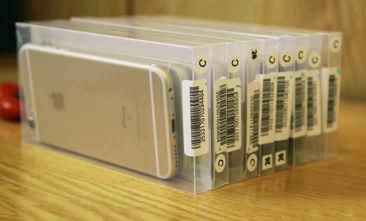 Xuất hiện hàng iPhone