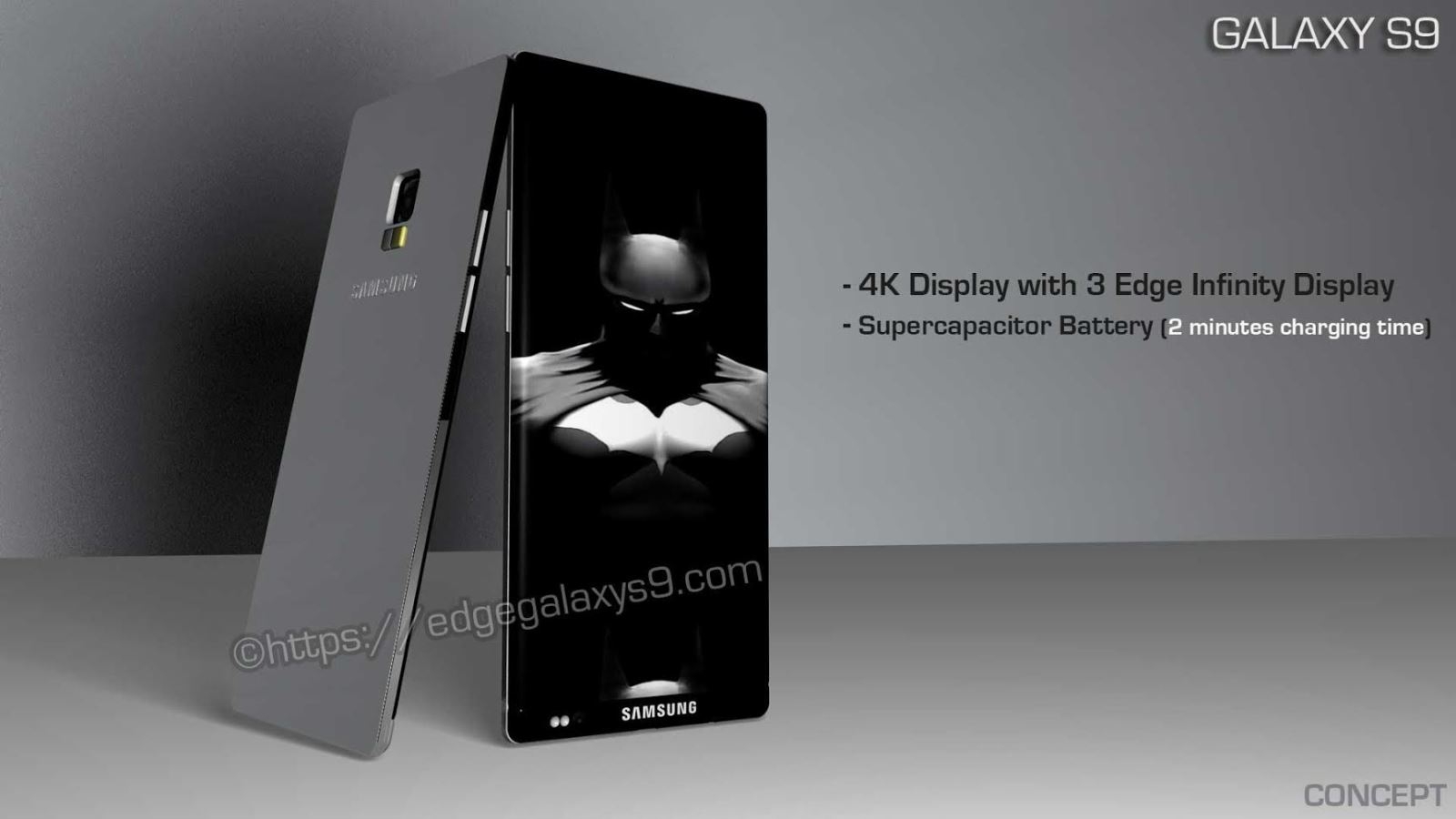 Galaxy S8 còn chưa lên kệ, mẫu thiết kế Galaxy S9 cực đẹp đã xuất hiện