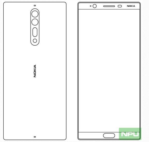 Xuất hiện mẫu thiết kế Nokia 8 đẹp không tỳ vết
