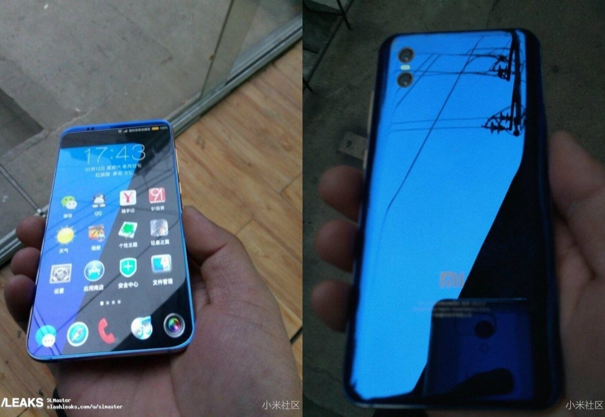 Xiaomi Mi 7 chip Snapdragon 845, camera kép lộ ảnh thực tế trên tay người dùng
